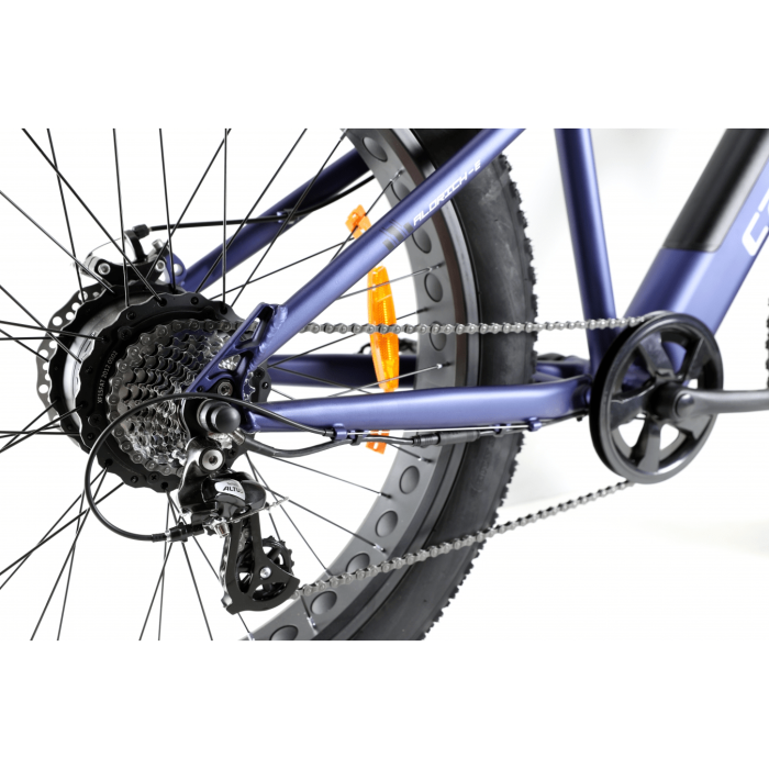 Електровелосипед Crosser E-Fat Bike 26''; (350 Вт, 36 В, 13 А/год); механіка; Shimano Altus 1*8S, чорно-червоний
