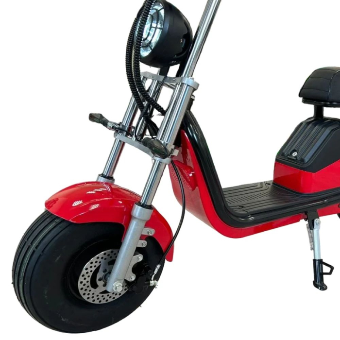 НОВАЯ ПАРТИЯ! Электровелосипед EVOBIKE Spark X2 PRO Двухколесная модель (48V 24Ah 2000W) с гидравлическими тормозами КРАСНЫЙ