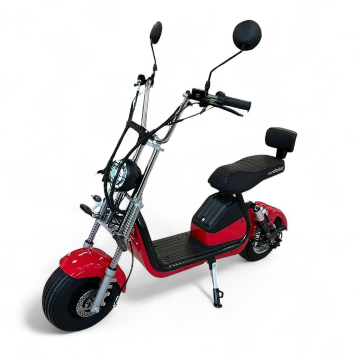 НОВАЯ ПАРТИЯ! Электровелосипед EVOBIKE Spark X2 PRO Двухколесная модель (48V 24Ah 2000W) с гидравлическими тормозами КРАСНЫЙ