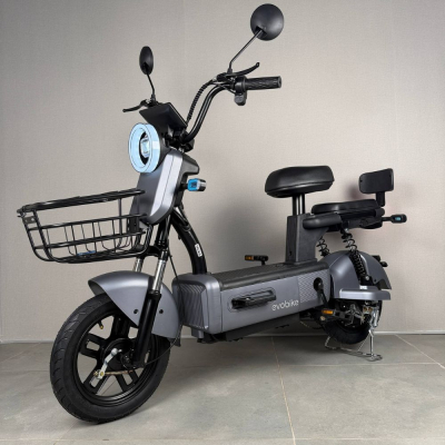 Электровелосипед EVOBIKE NOVA S (48V 12.3Ah 500W) Графит (Темно-серый) НОВИНКА! 