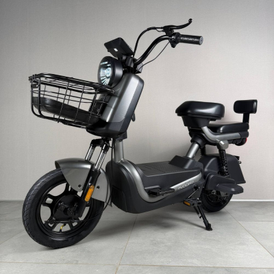 Электровелосипед EVOBIKE ATLAS 14" (48V 20Ah 600W) Графит (Серый) НОВИНКА! 