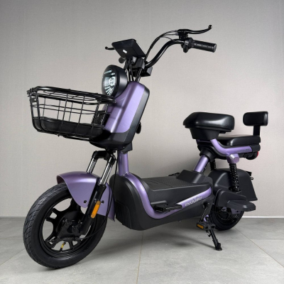 Электровелосипед EVOBIKE ATLAS 14" (48V 20Ah 600W) Фиолетовый НОВИНКА! 