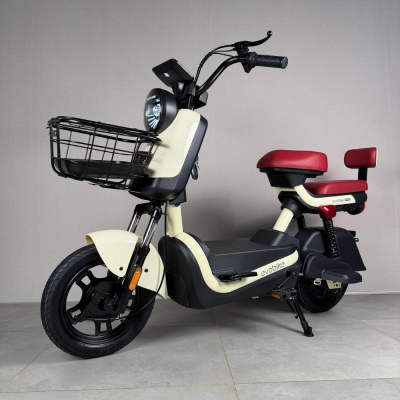 Электровелосипед EVOBIKE ATLAS 14" (48V 20Ah 600W) Молочный НОВИНКА! 