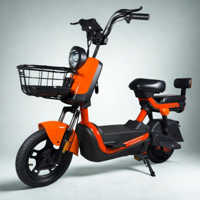 Электровелосипед EVOBIKE ATLAS PRO 14" (60V 20Ah 800W) Оранжевый НОВИНКА! 