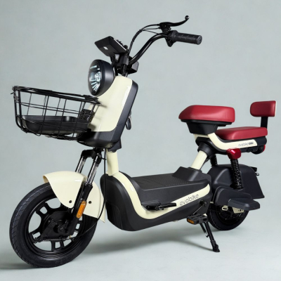 Электровелосипед EVOBIKE ATLAS PRO 14" (60V 20Ah 800W) Бежевый НОВИНКА! 