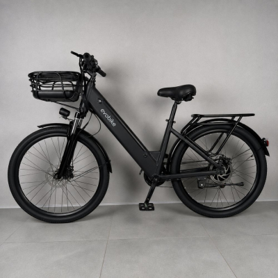 Електровелосипед EVOBIKE Vivo N1 (48V 13Ah 600W ) 26" | зі знімним акумулятором ЧОРНИЙ