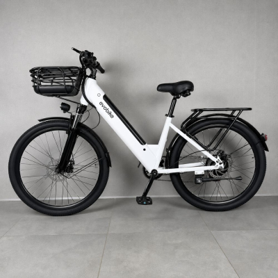 Електровелосипед EVOBIKE Vivo N1 (48V 13Ah 600W ) 26" | зі знімним акумулятором БІЛИЙ