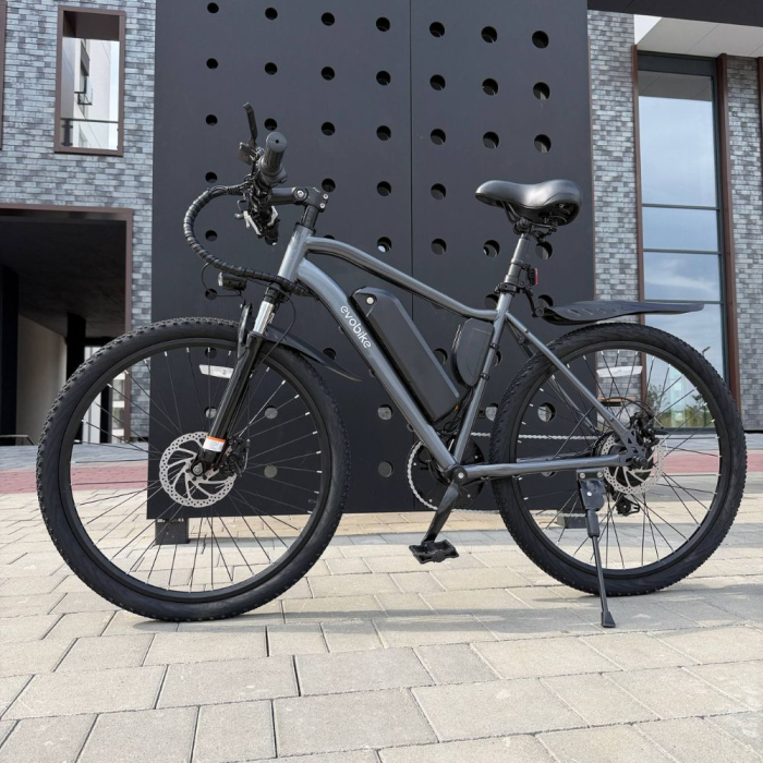Електровелосипед EVOBIKE Vivo N2 PRO (18Ah 800W ) 26" | зі знімним акумулятором СІРИЙ (ГРАФІТ)