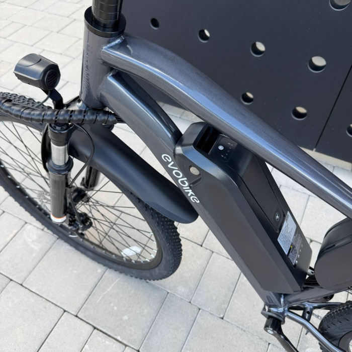 Електровелосипед EVOBIKE Vivo N2 PRO (18Ah 800W ) 26" | зі знімним акумулятором СІРИЙ (ГРАФІТ)