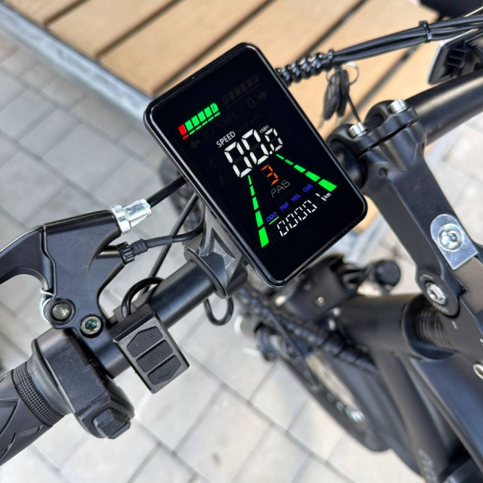 Електровелосипед EVOBIKE Vivo N2 PRO (18Ah 800W ) 26" | зі знімним акумулятором СІРИЙ (ГРАФІТ)