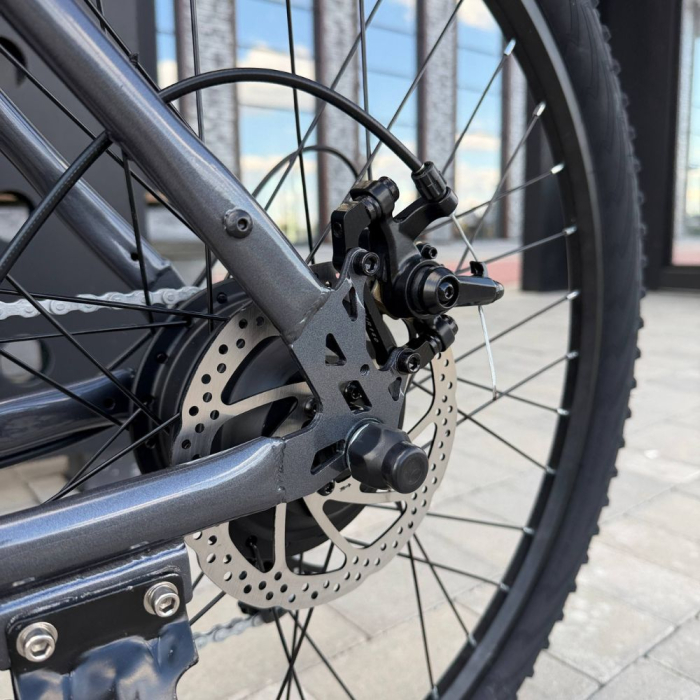 Електровелосипед EVOBIKE Vivo N2 PRO (18Ah 800W ) 26" | зі знімним акумулятором СІРИЙ (ГРАФІТ)
