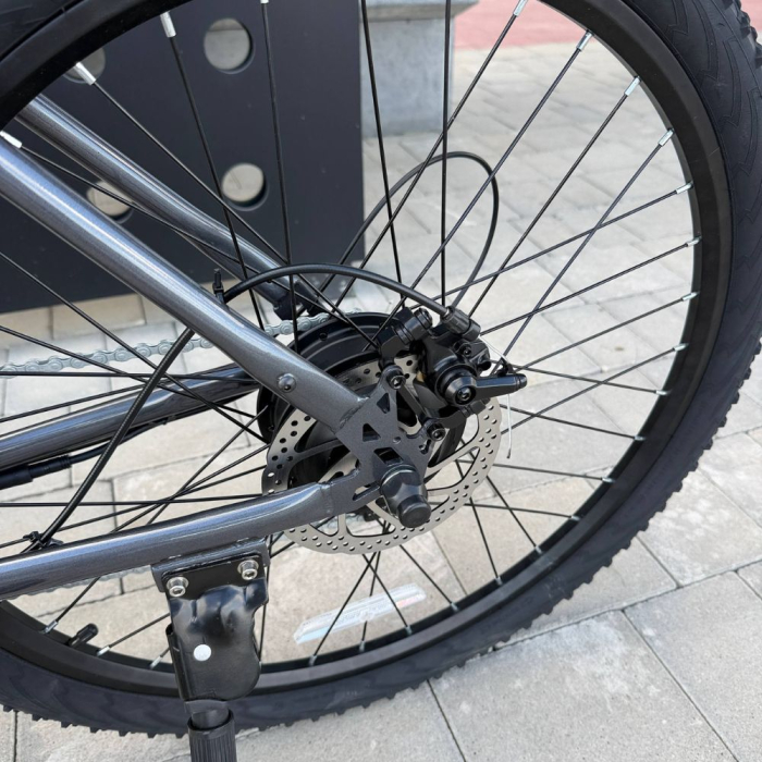 Електровелосипед EVOBIKE Vivo N2 PRO (18Ah 800W ) 26" | зі знімним акумулятором СІРИЙ (ГРАФІТ)