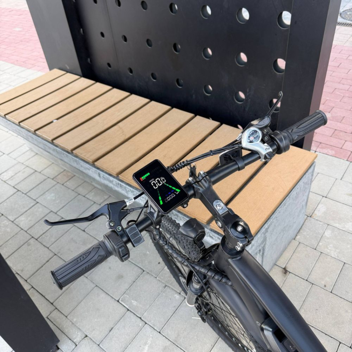 Електровелосипед EVOBIKE Vivo N2 PRO (18Ah 800W ) 26" | зі знімним акумулятором СІРИЙ (ГРАФІТ)