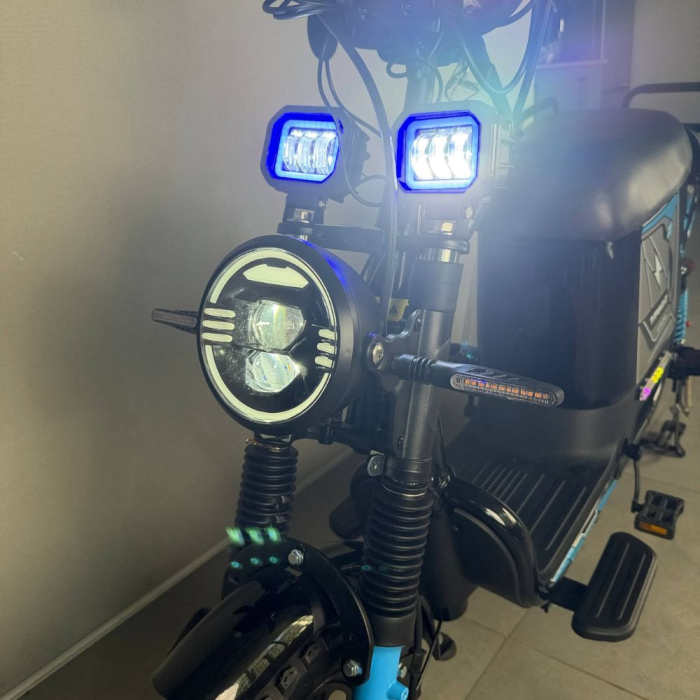 Електровелосипед MINAKO Titan 2.0 (16" 60V 35Ah 1500W) Синій