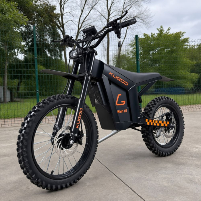 KUGOO Wish 01 MAX |2000W 52V 35Ah|BLACK EDITION|2026|Електровелосипед