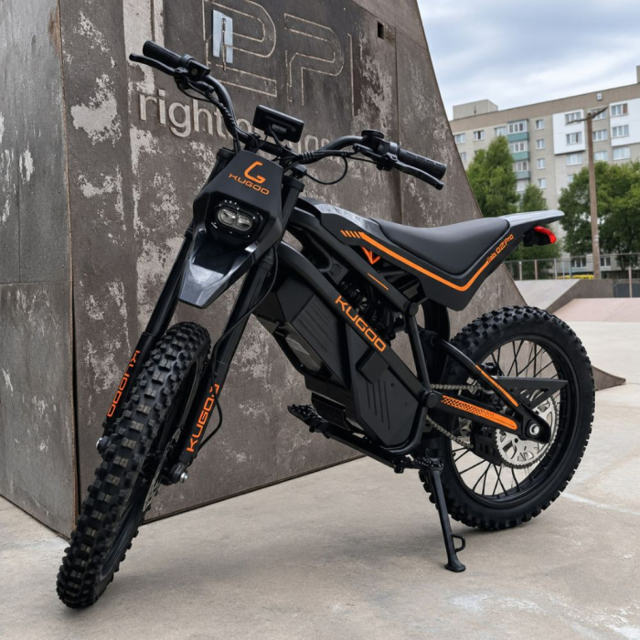 KUGOO Wish 02 Pro|BLACK EDITION|2500W|60V 27Ah Li-ion |19"/17" | Гідравлічні гальма | Електровелосипед