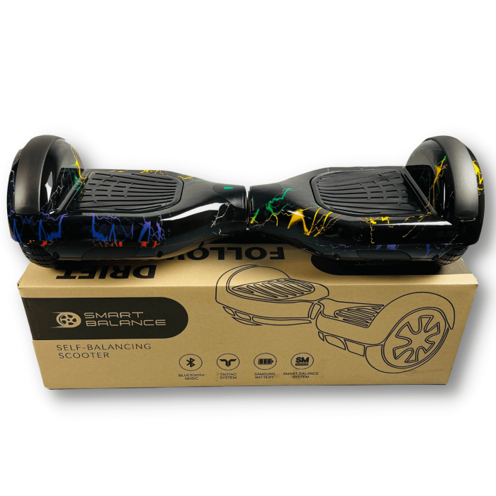 Гироборд Гироскутер Smart Balance 6.5'' Цветная молния