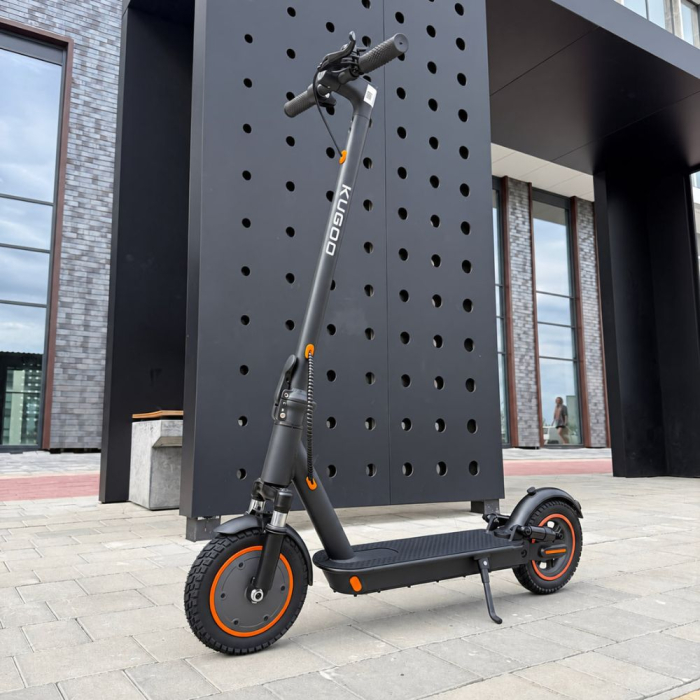 Електросамокат KUGOO PRO 5 |Black| 750W з подвійними амортизаторами та колеса 10" дюймів