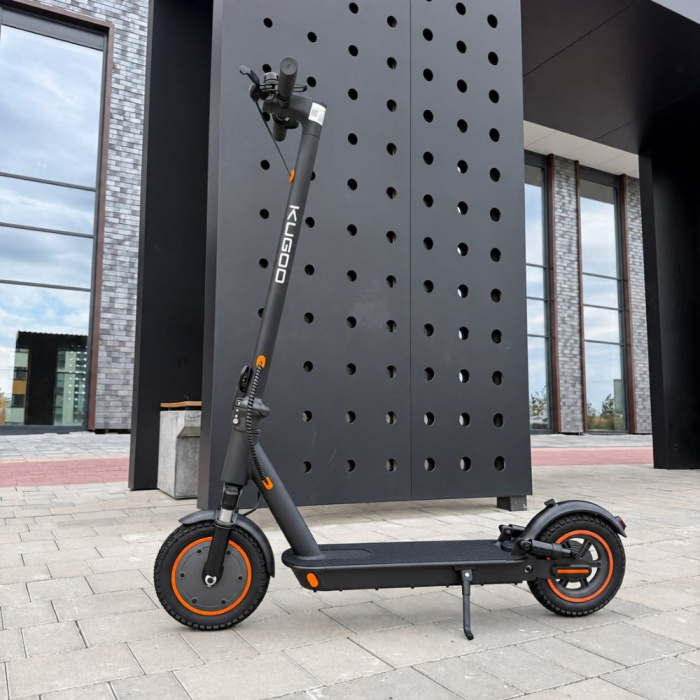 Електросамокат KUGOO PRO 5 |Black| 750W з подвійними амортизаторами та колеса 10" дюймів
